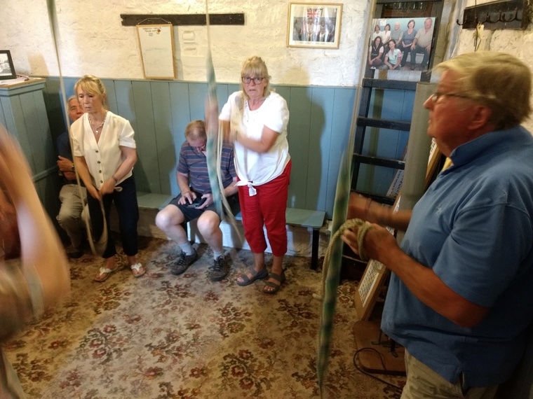 Ringing at Marston
 Magna